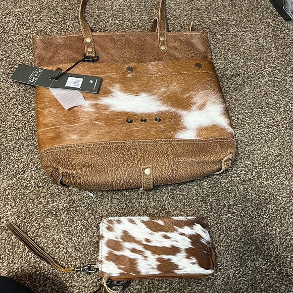 Myra Bag Handbags - Myra leather bag and wallet